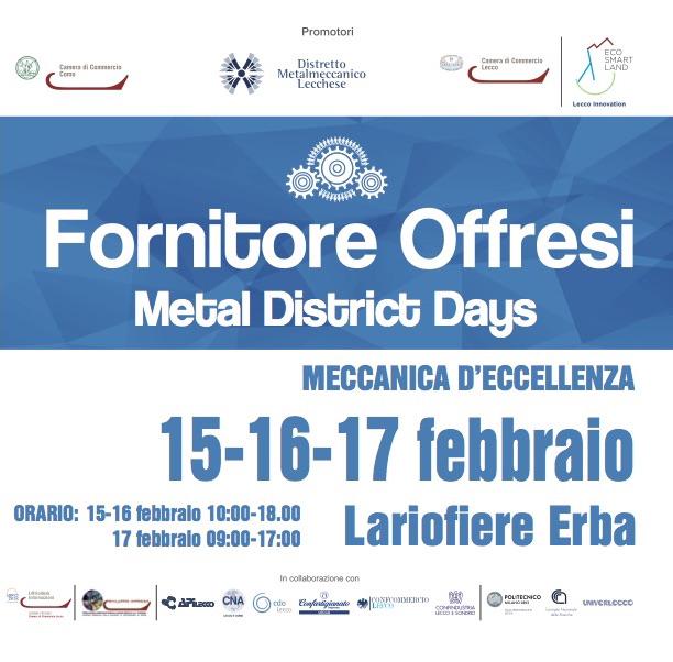 Fornitore Offresi Metal District Skills