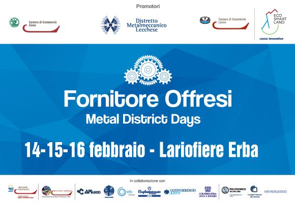 Fornitore Offresi 2019 - Metal District Days
